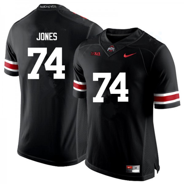 Ohio State Buckeyes #74 Jamarco Jones Men College Jersey Black OSU3349